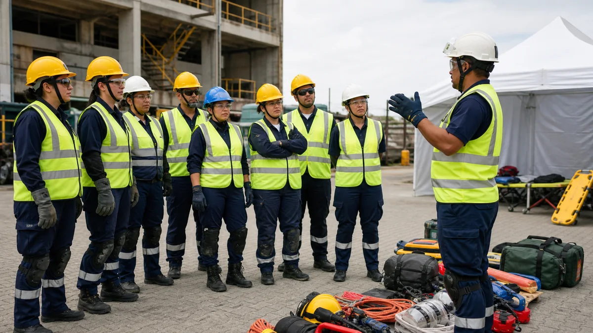 Команда НФГО проходит практическую подготовку